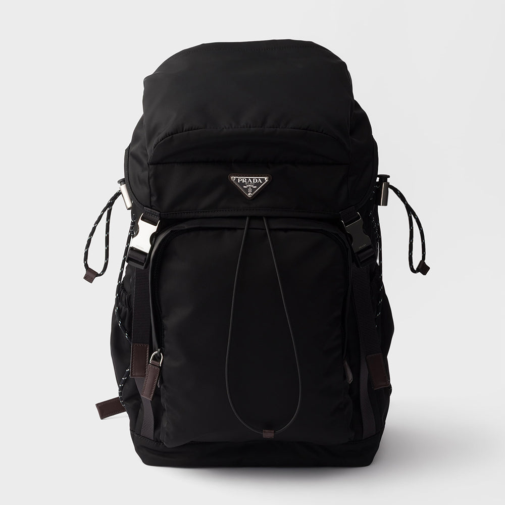 PRADA Prada Speedrock Re-nylon And Leather Backpack #383410