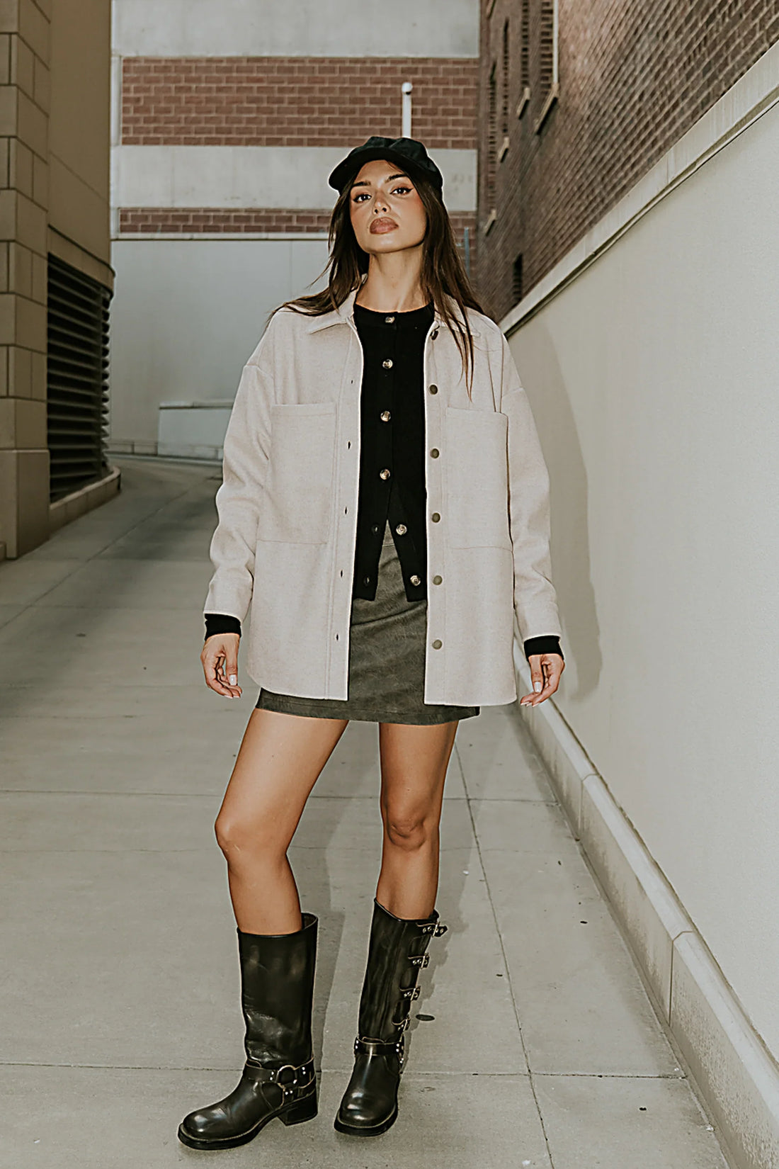 Bennie Oversized Shacket