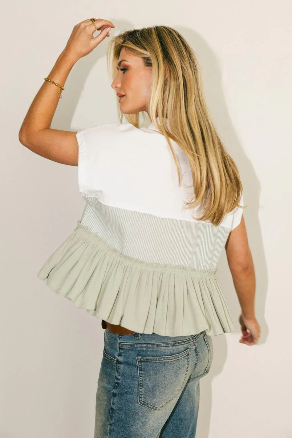 Molly Contrast Top