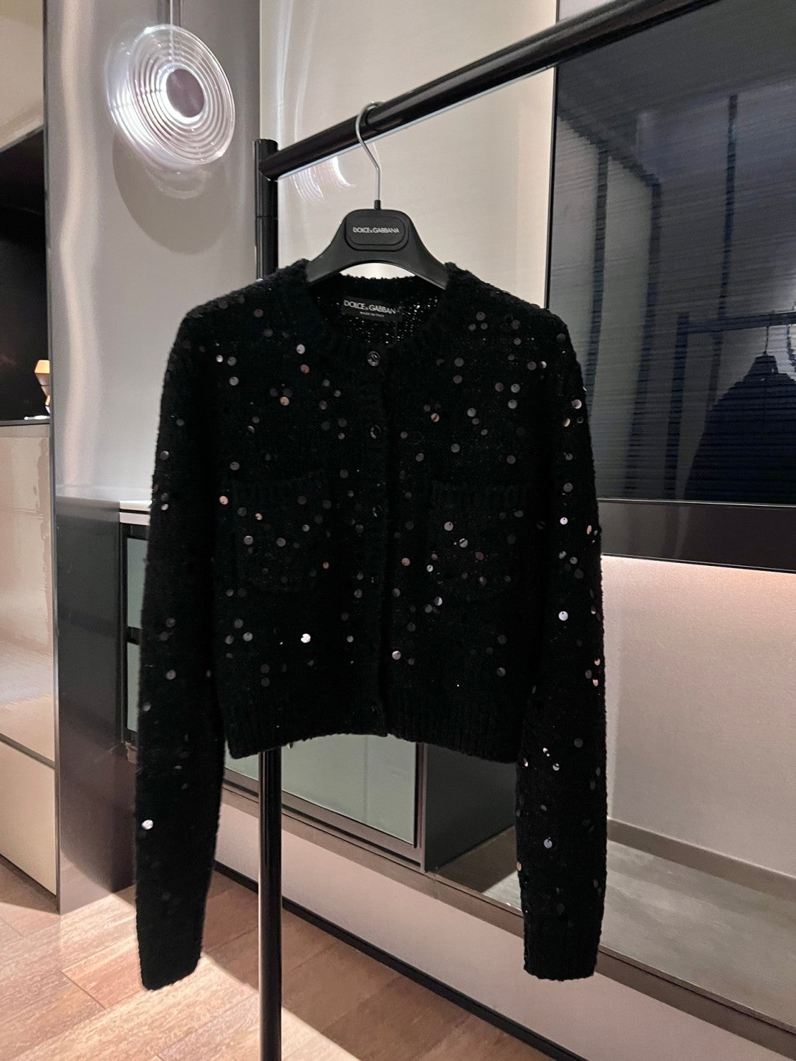 Dolce Gabbana Women's Wool blend Cardigan in Black #333095
