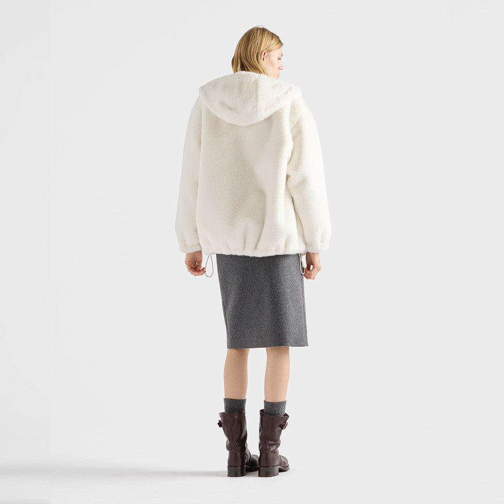 Prada White Reversible Aspen Jacket #336216