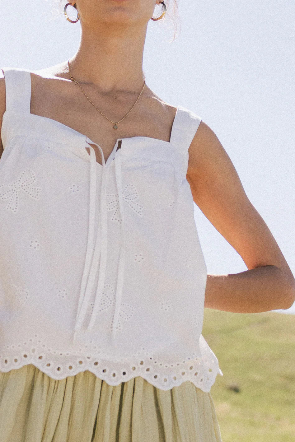 Cecily Bow Tank