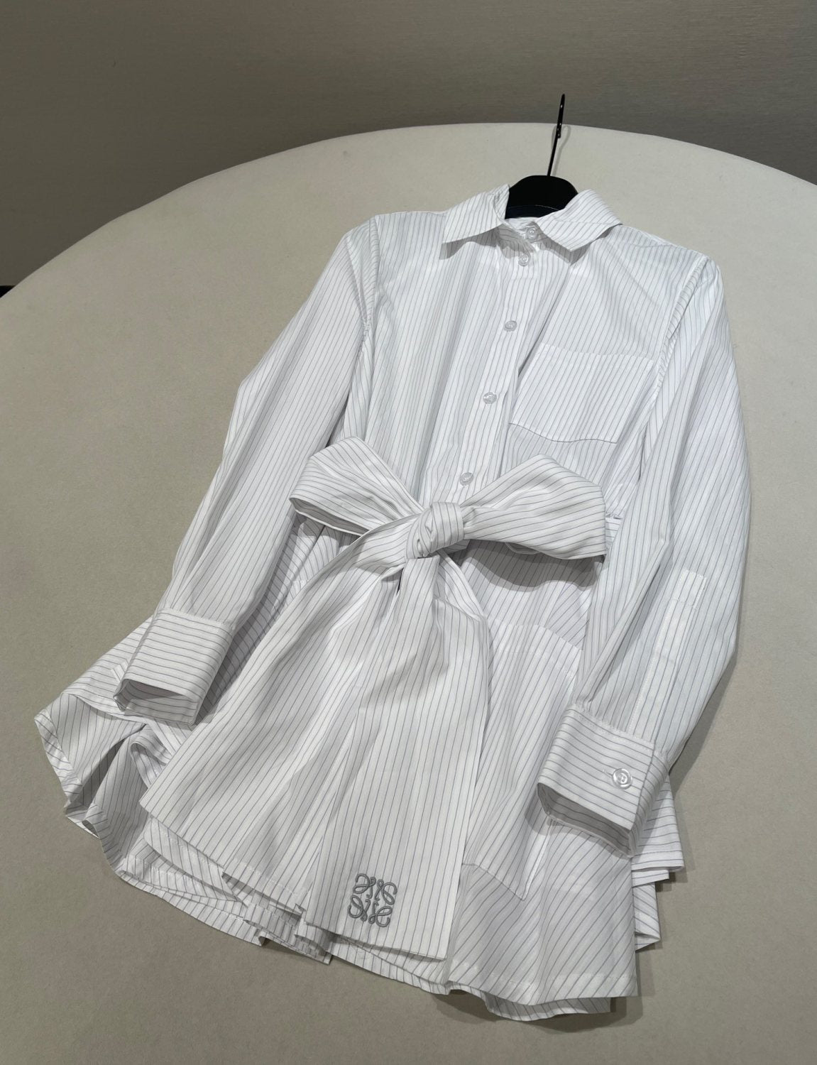 Loewe Belted Blouse in Cotton #315560