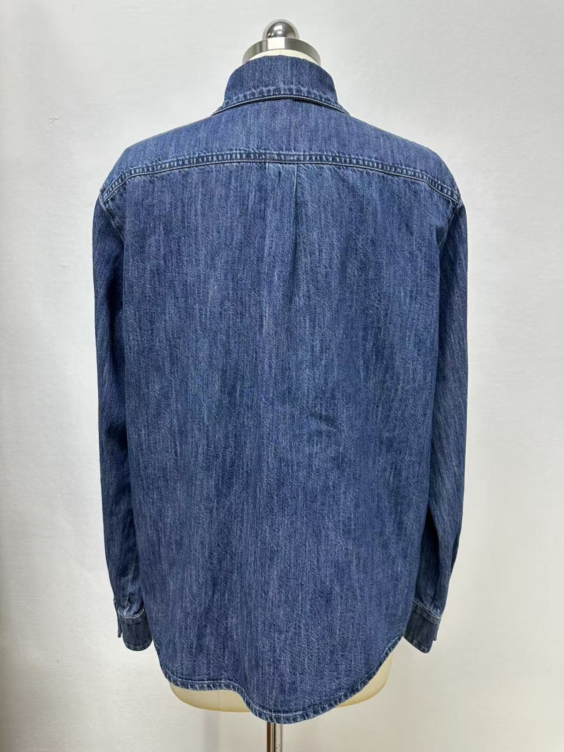 Chanel Top-quality Version Women's Blue Denim Jacket #376831