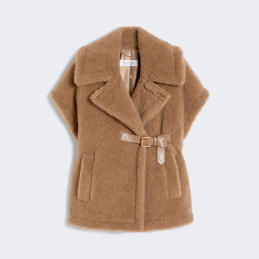 MaxMara Alpaca and Cashmere Teddy Cape #333792