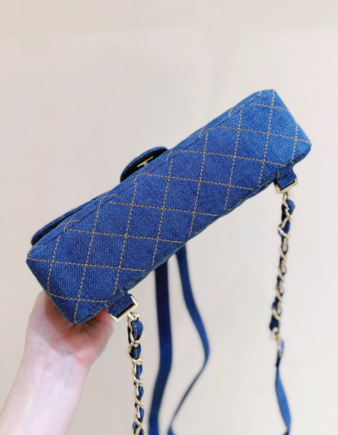 Chanel Vintega Denim Backpack #377605