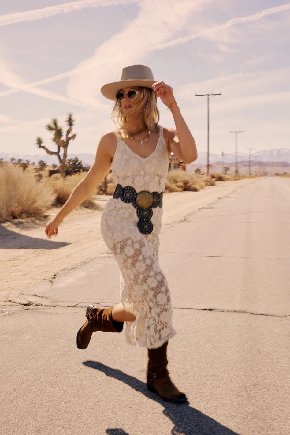 Ninna Floral Midi Dress