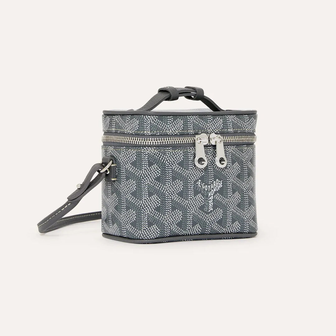Goyard Muse Nano Women's Fashion Classic Color-Block Zipper Closure Adjustable Strap Leather Mini Makeup Bag Shoulder Bag Crossbody Bag Bags MUSEVANANTY10CL10P #79551
