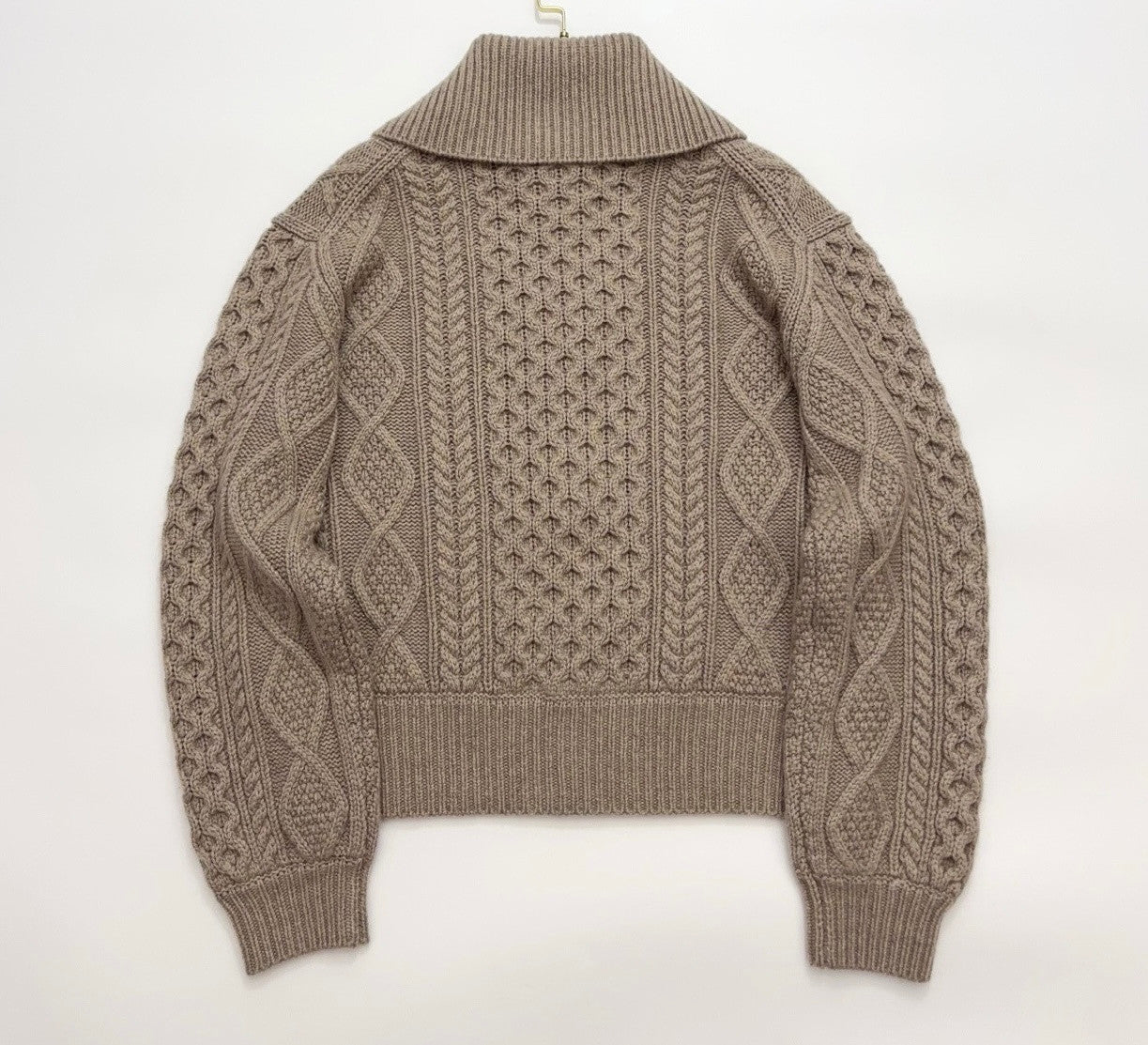 Loro Piana Eyre Cardigan Baby Cashmere Praline BrownMelange #336655