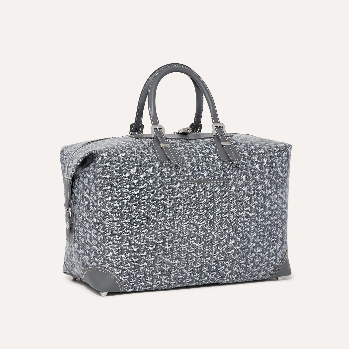 GOYARD Bowling45 Men's And Women's Fashion Classic All-over Print Zipper Closure Canvas Leather Oversized Travel Bag Bags BOWLIN045TY33CL33P #78364
