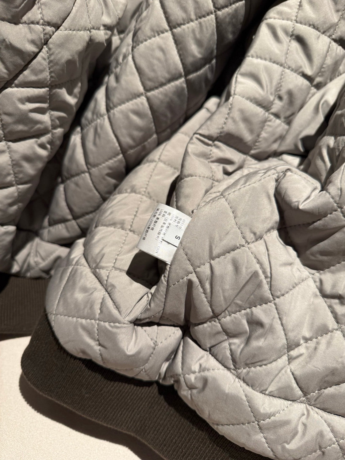 Loewe Short Jacket in Technical Fabric Grey #335510
