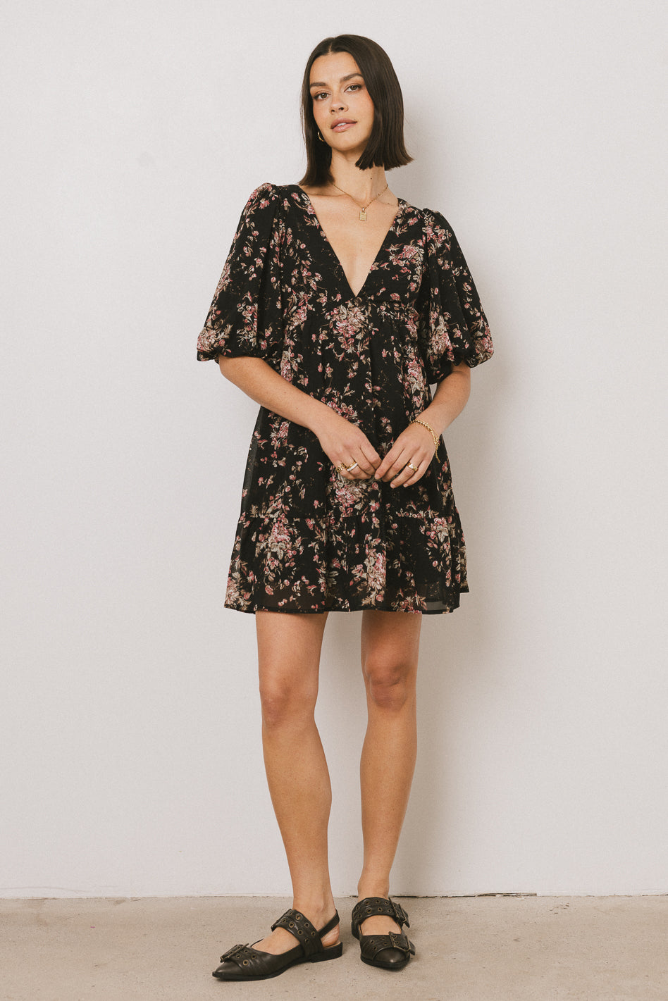 Kelcey Floral Mini Dress
