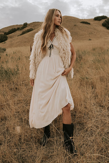 Kaydence Maxi Dress in Cream