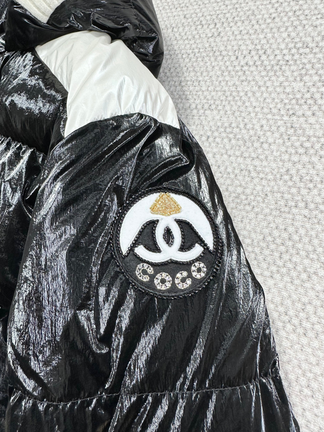 Chanel Top-Quality Version Down jacket Mixed Fiber #333761