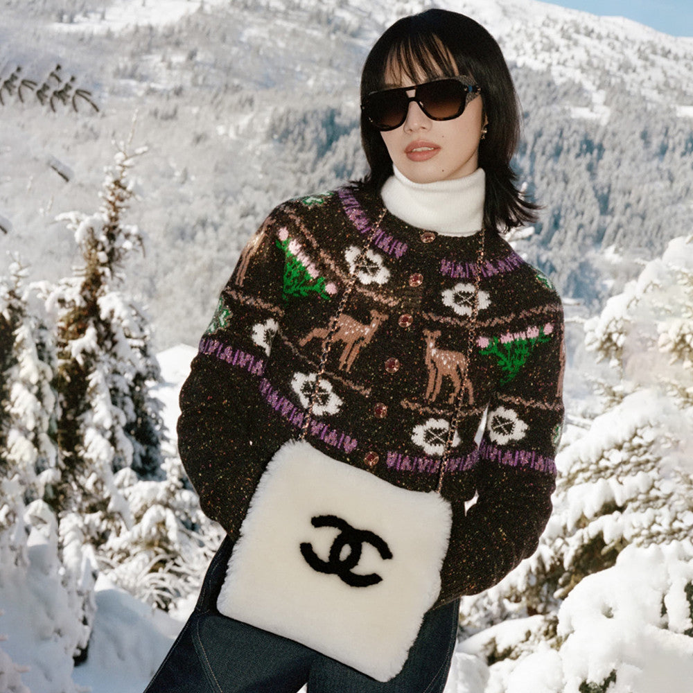Chanel Cashmere Cardigan Brown #334446