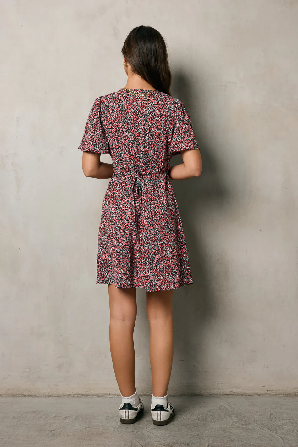 Anne Floral Mini Dress