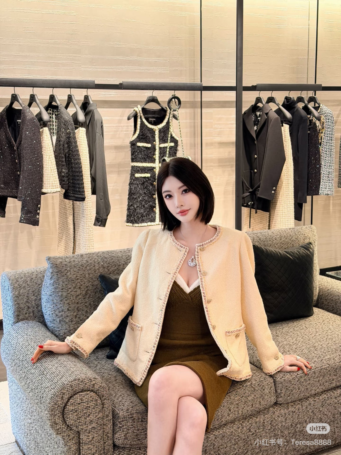 Chanel Classic Tweed Jacket #375613
