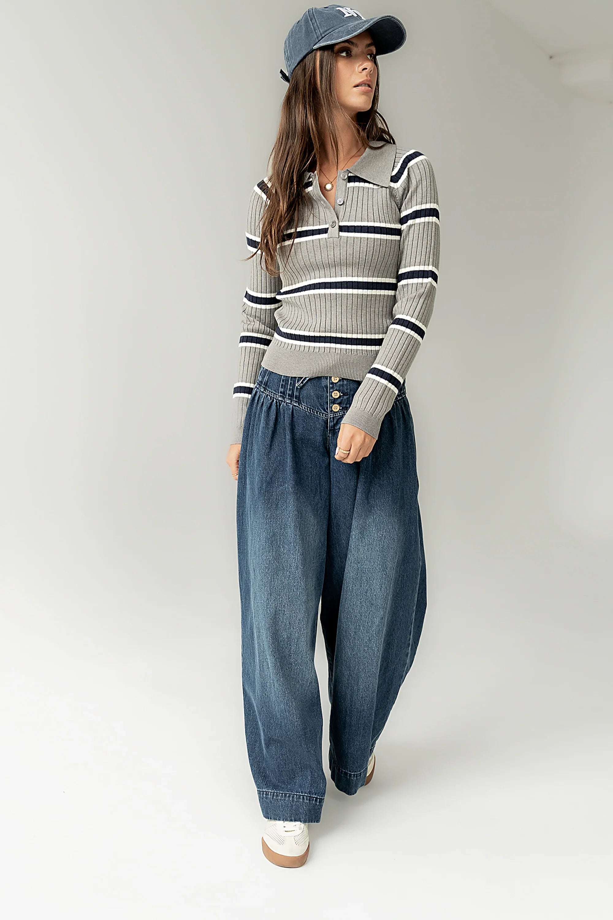 Franny Striped Top