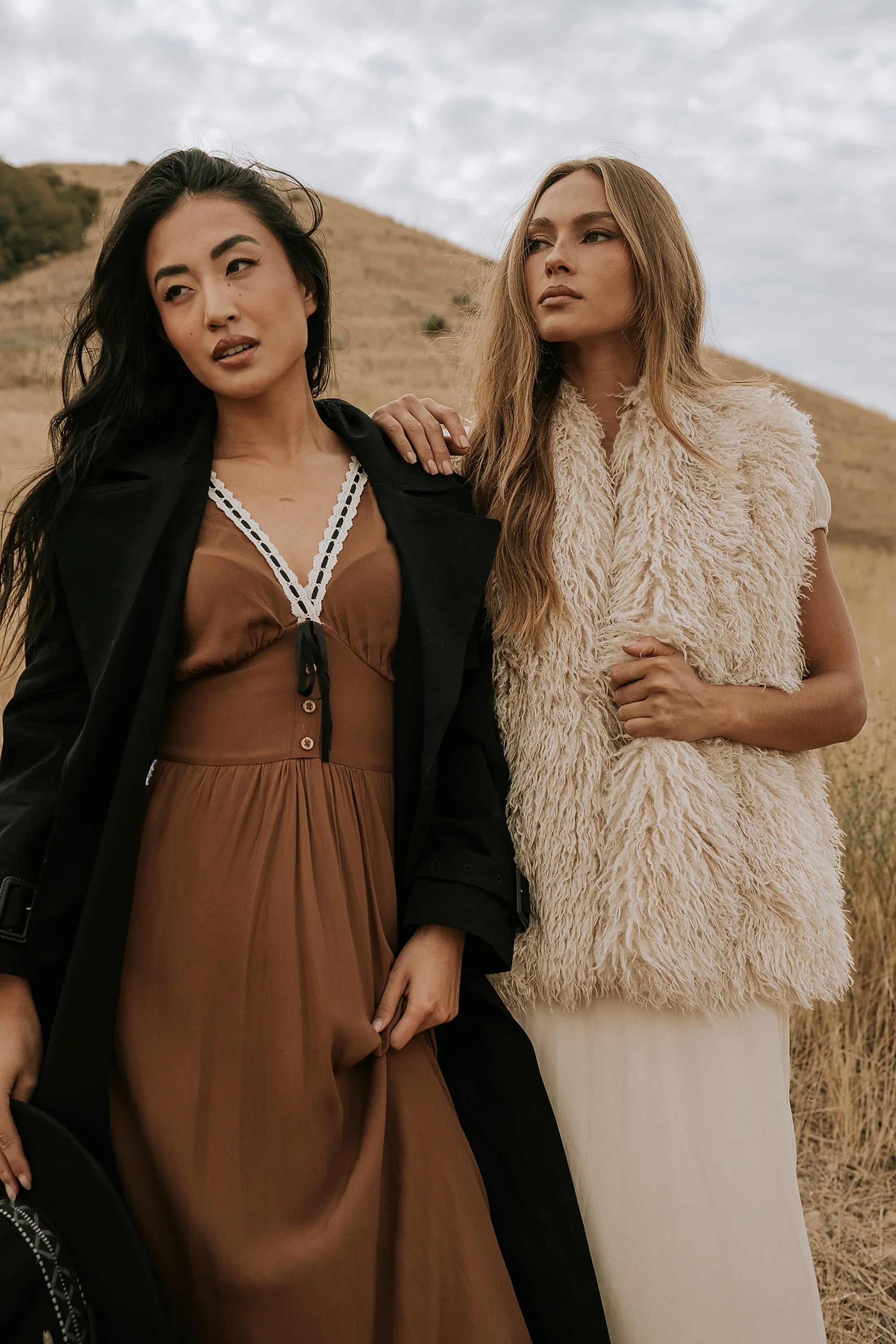Kaydence Maxi Dress in Brown