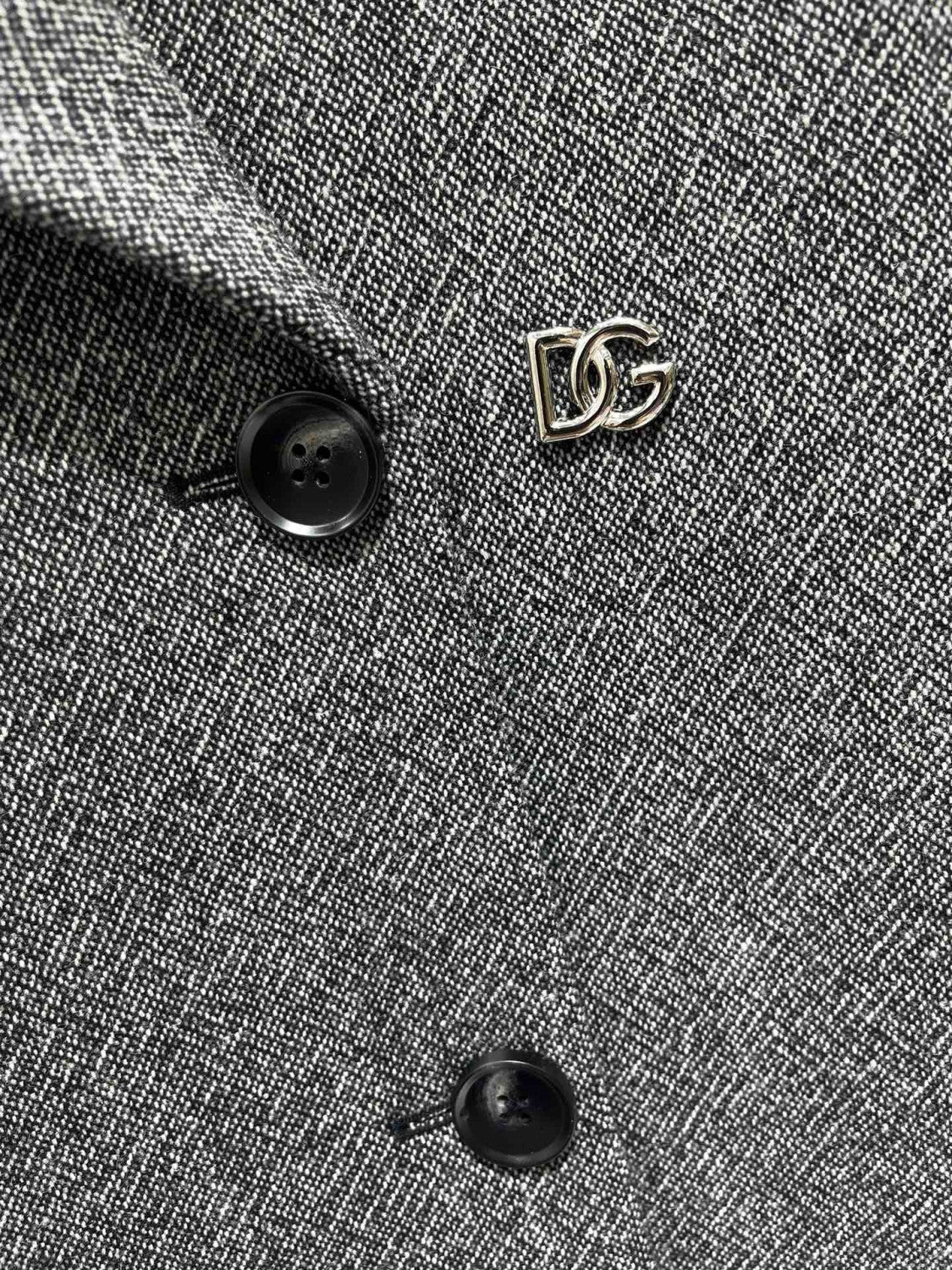 Dolce&Gabbana New Double-Breasted Long Coat Suit Shorts Suspenders #333268