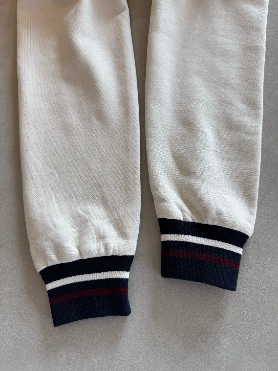 Prada White Hooded Zipper Sweatshirt #377465