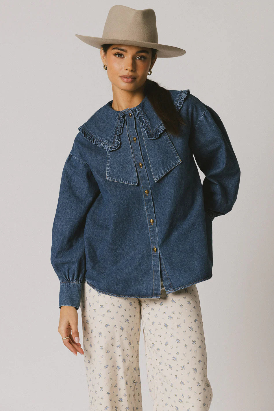 Mannie Collared Button Up