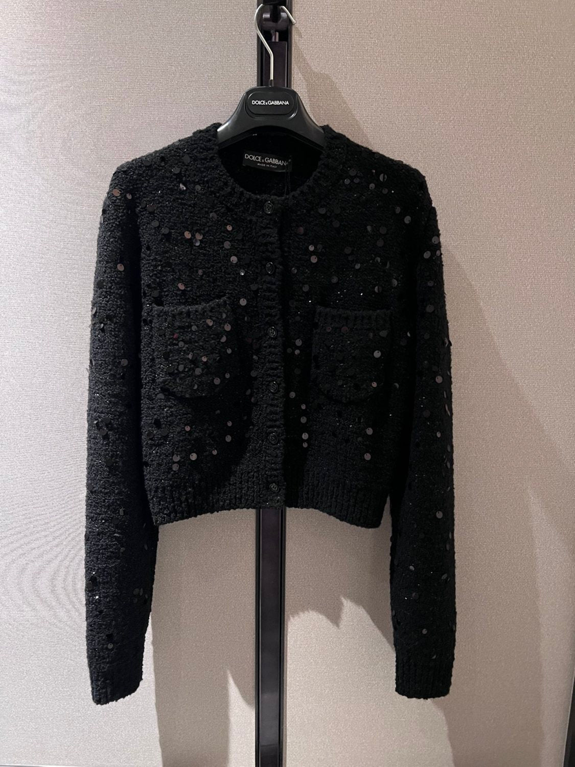 Dolce Gabbana Women's Wool blend Cardigan in Black #333095