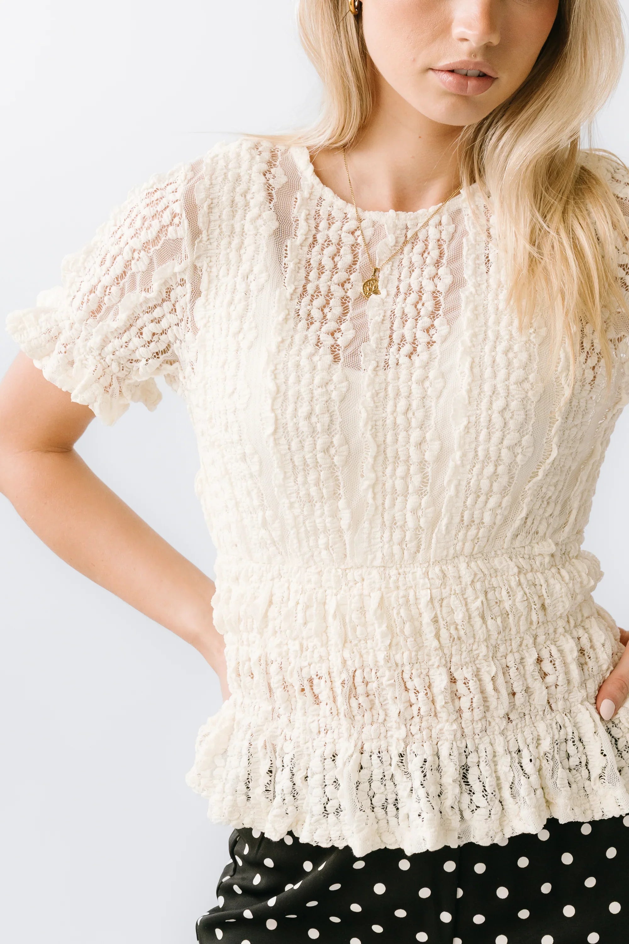 Aubree Sheer Sweater