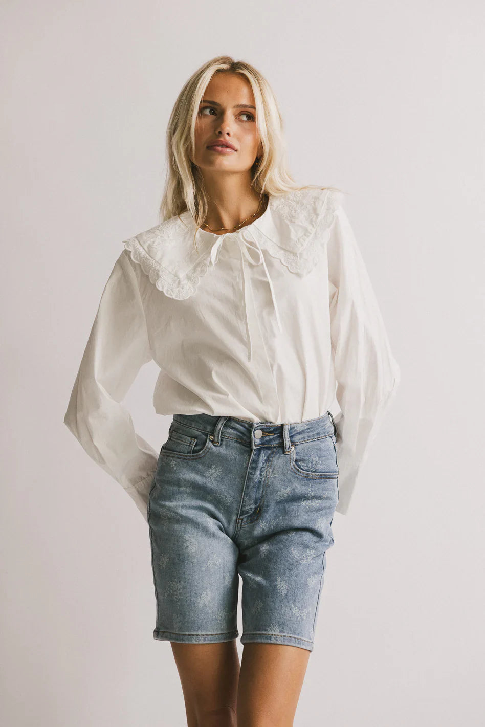 Matea Collared Blouse