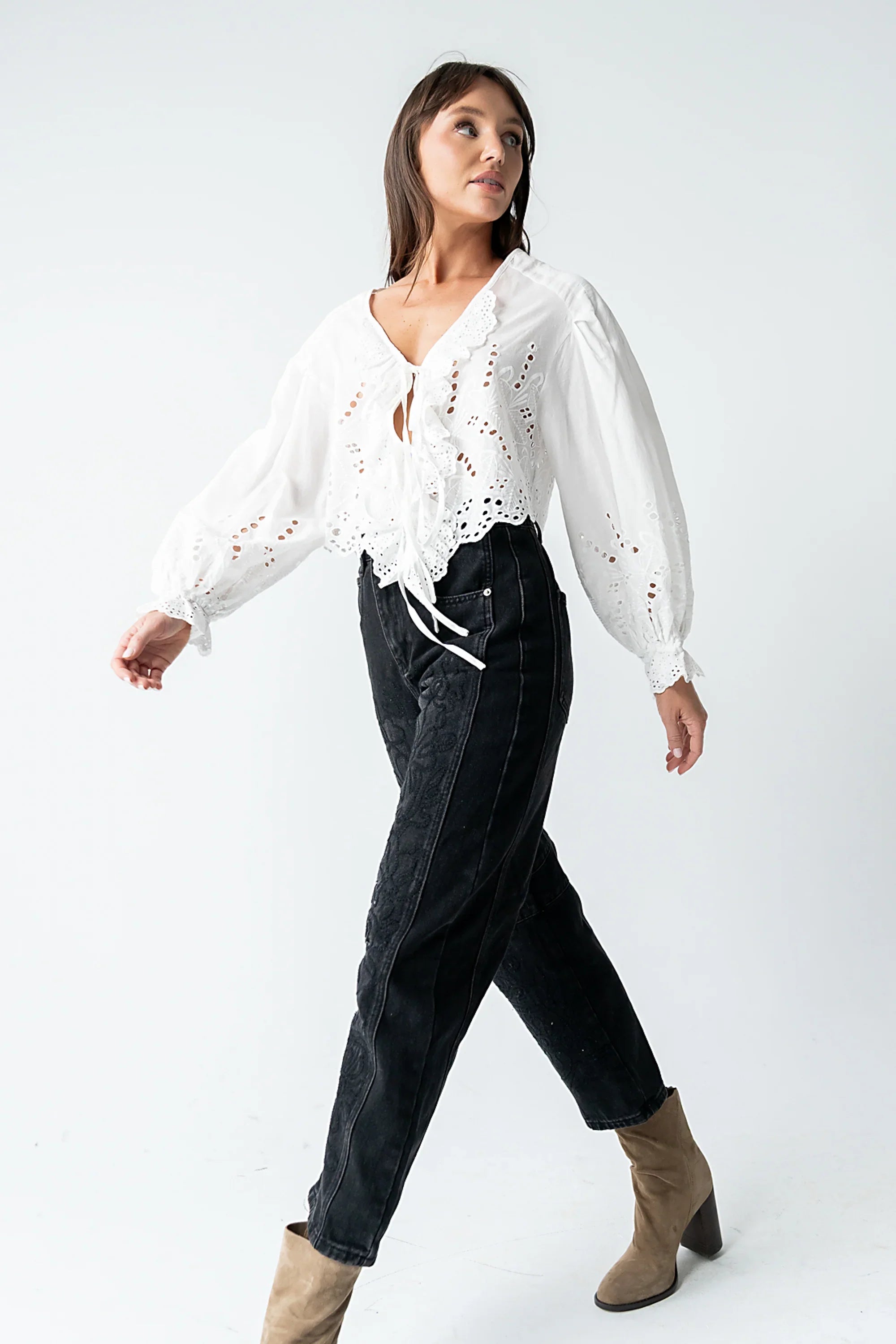 Lettie Embroidered Blouse