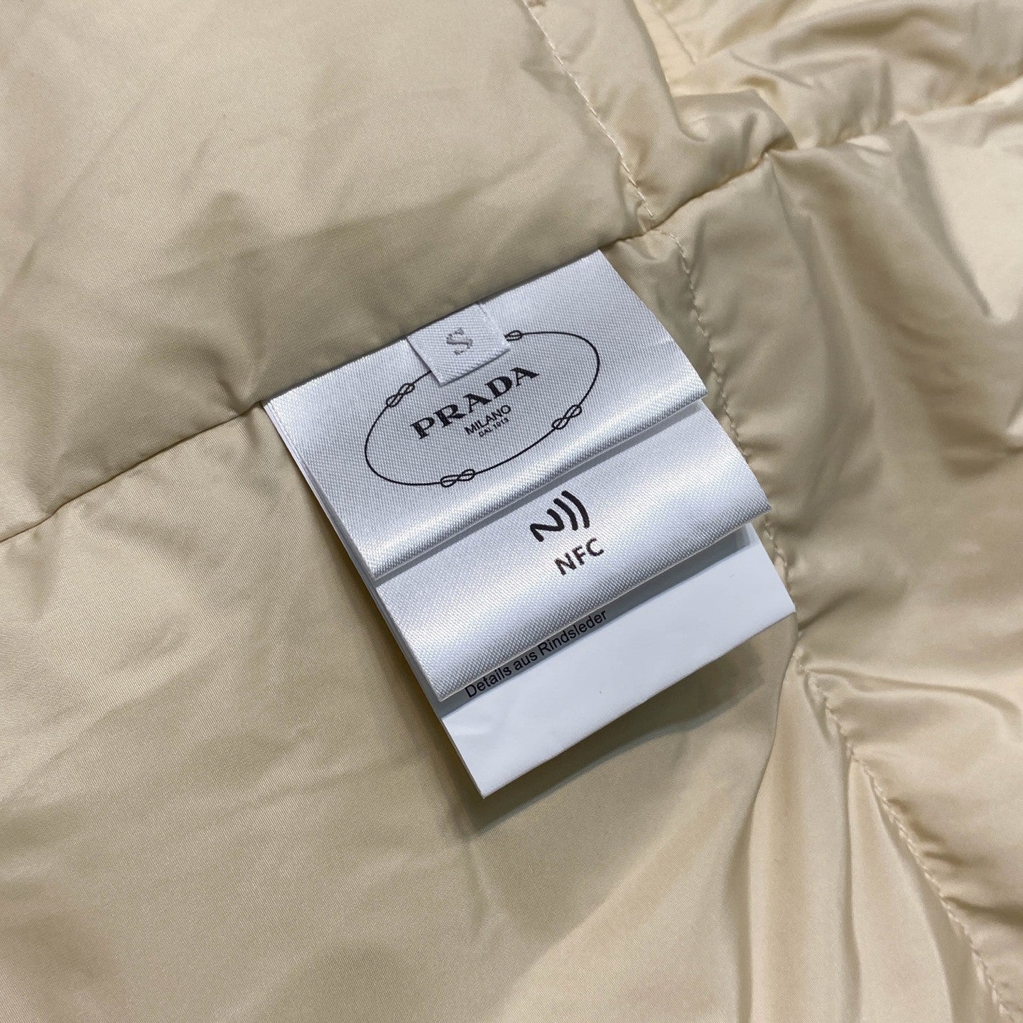 Prada Brown Down Filled Technical Puffer Jacket #333729