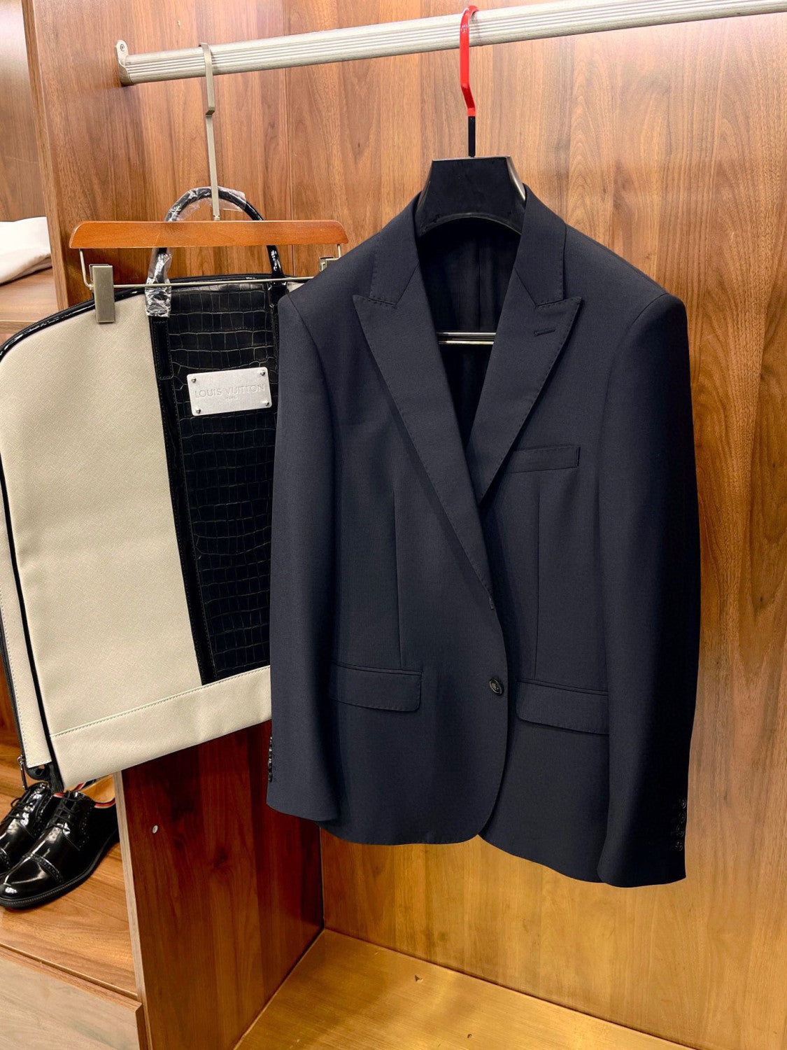 Louis Vuitton Men's Combed Wool Business Formal Suit Suit #333423