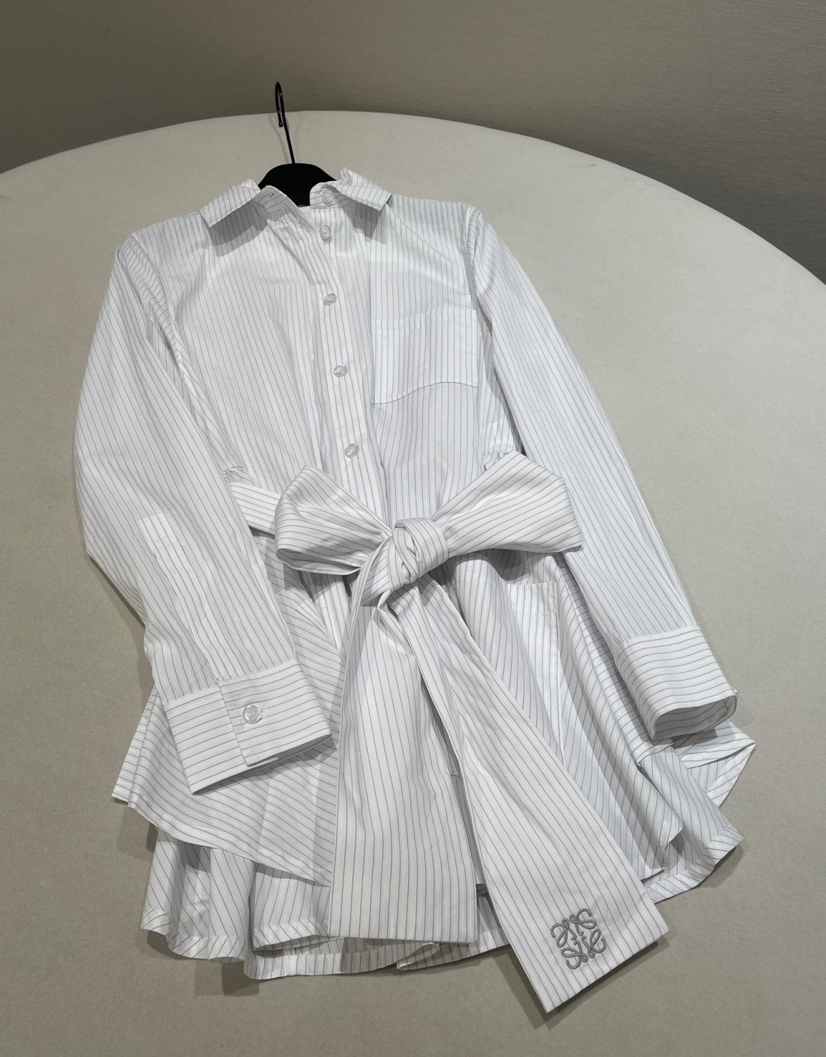 Loewe Belted Blouse in Cotton #315560
