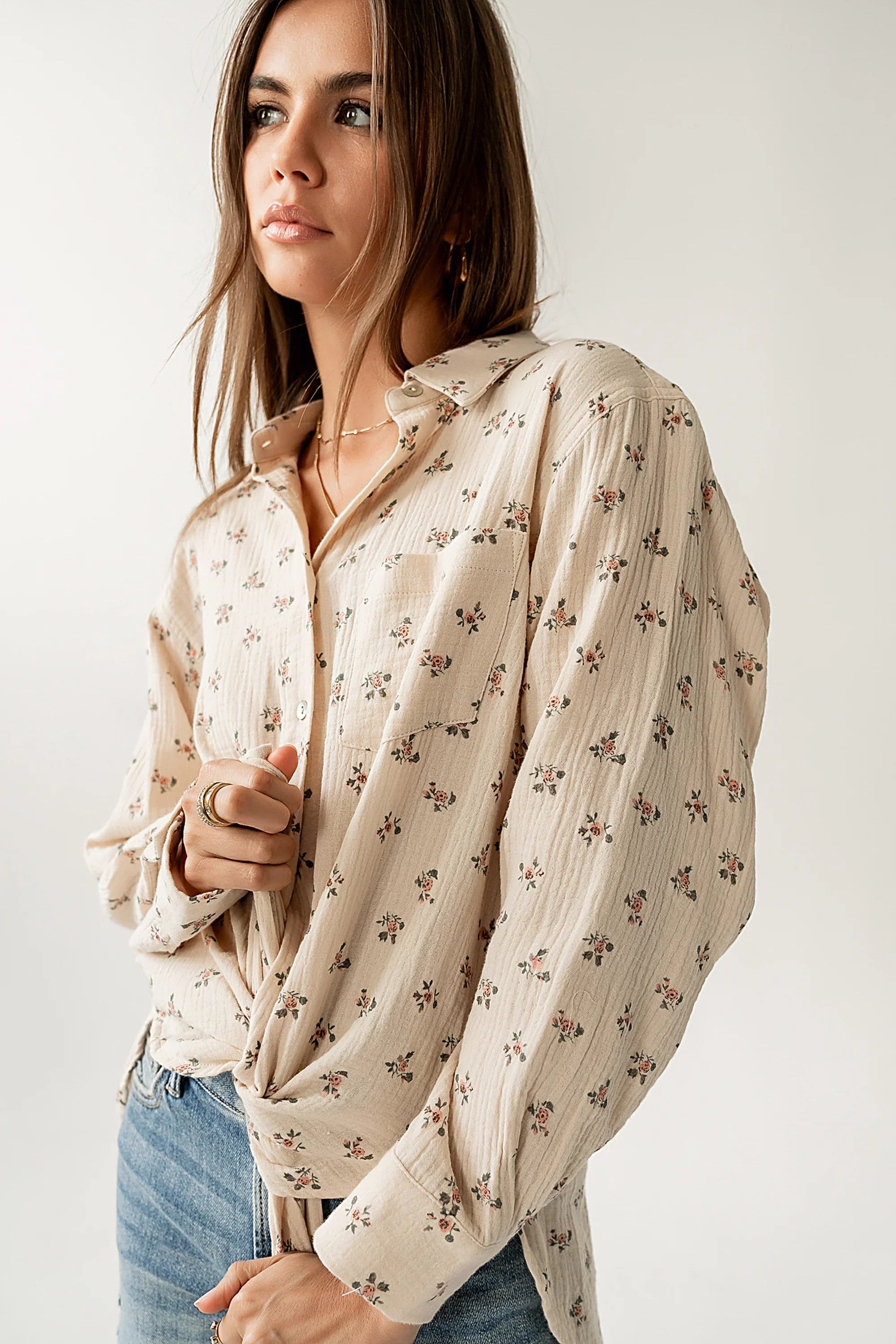 Harry Floral Button Up