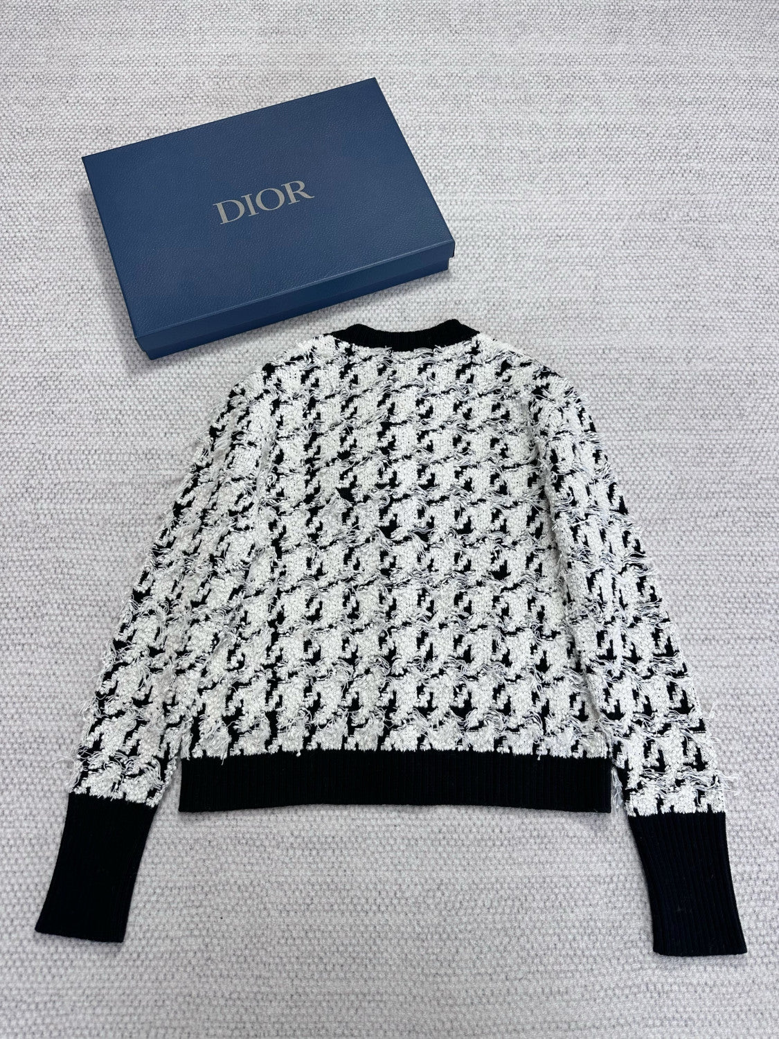 Dior Top -quality Version Houndstooth Two-piece Cardigan #307250