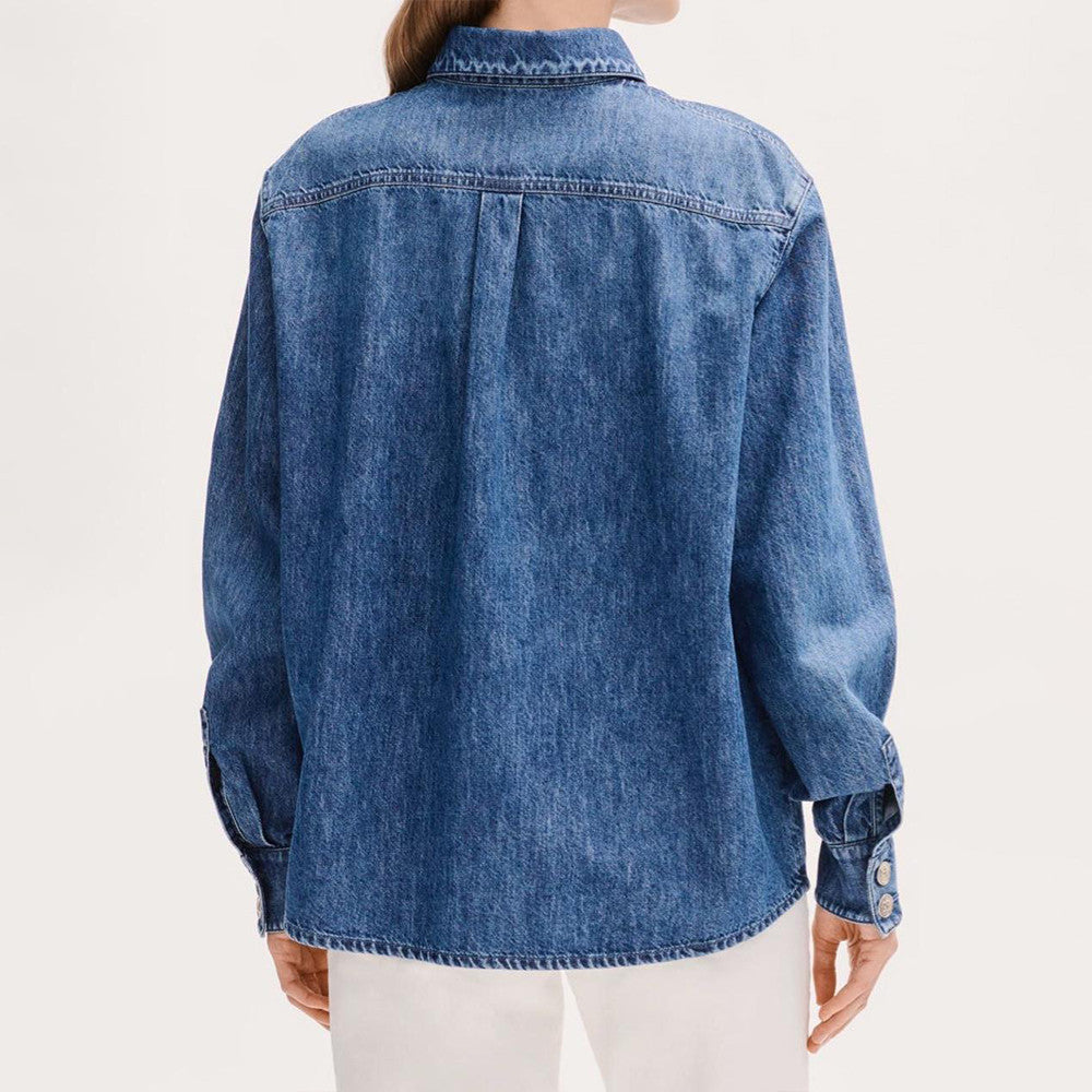Chanel Top-quality Version Women's Blue Denim Jacket #376831