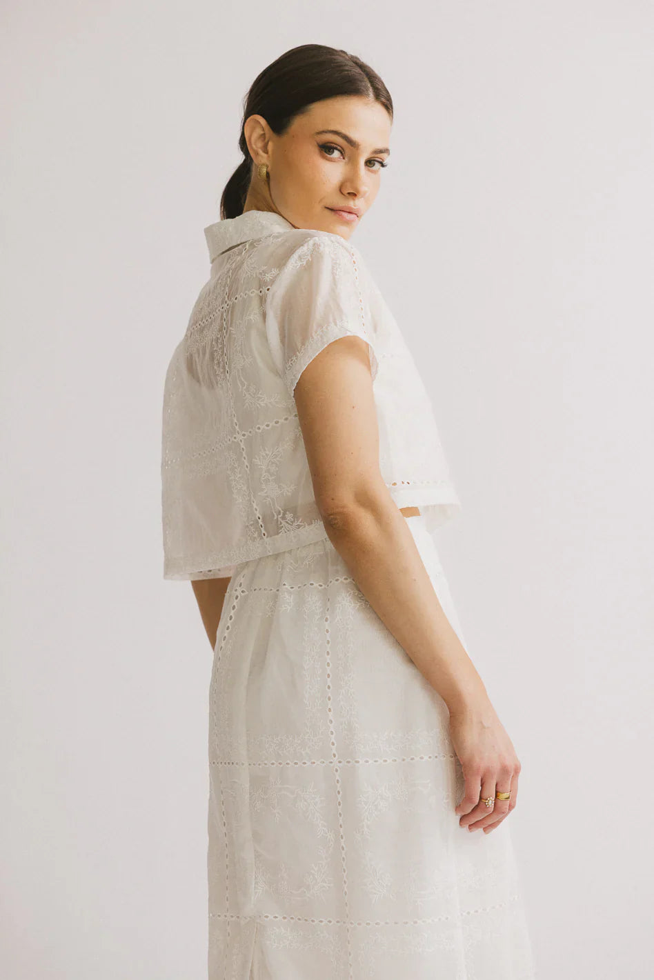 Millie Collared Button Up