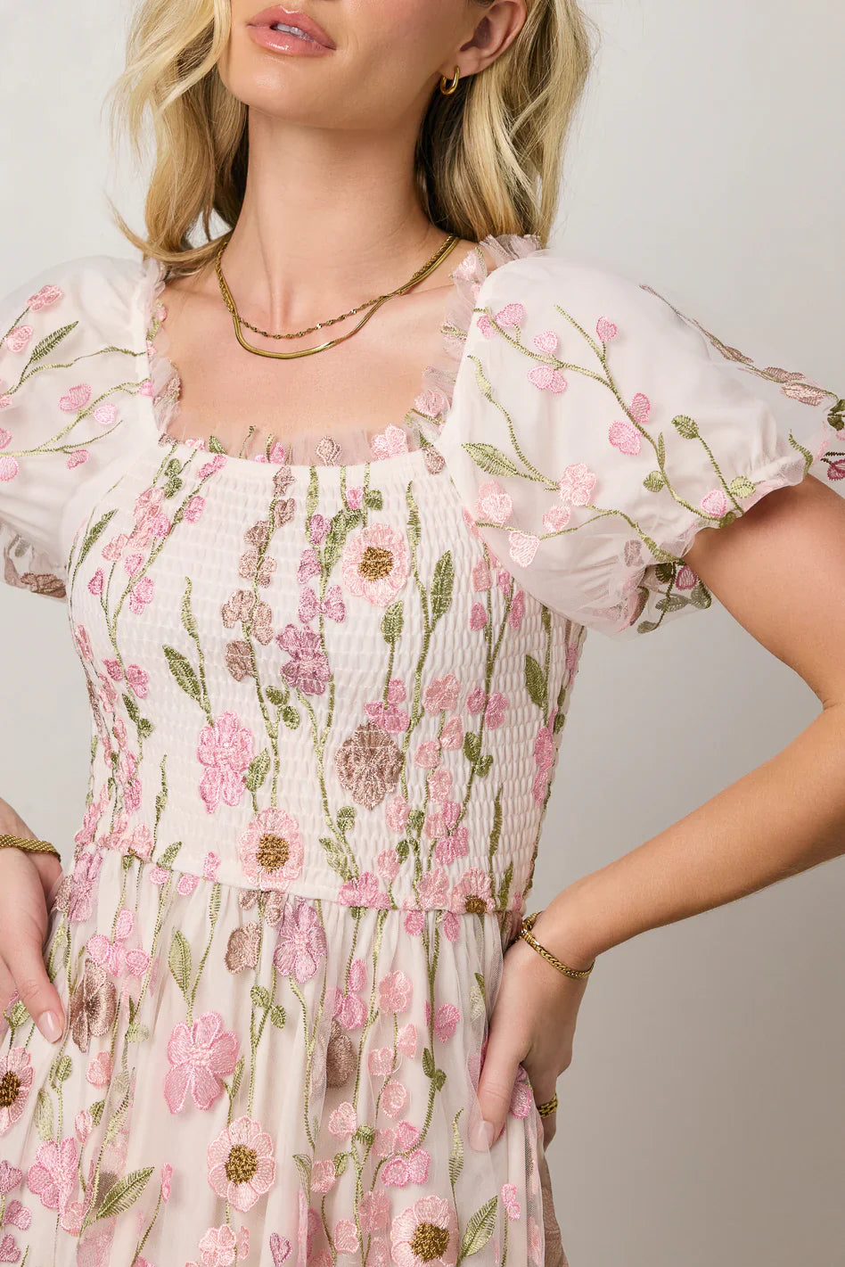 August Floral Maxi Dress